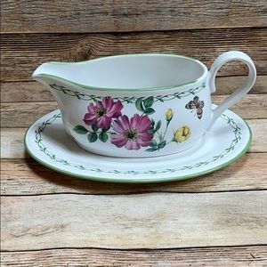 Studio Nova Garden Bloom Gravy Boat with Saucer